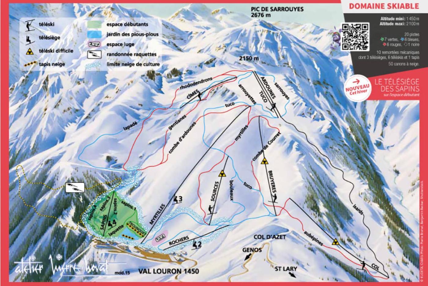 Les Gourgs Blancs - 80M Des Pistes - 6 Personnes Apartment Génos Екстериор снимка